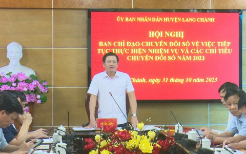Tiếp tục thực hiện nhiệm vụ và các chỉ tiêu chuyển đổi số năm 2023