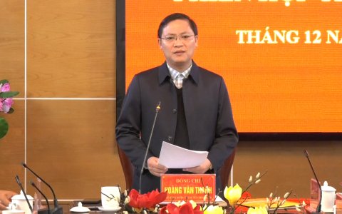 Phiên họp thường kỳ UBND huyện tháng 12 năm 2023